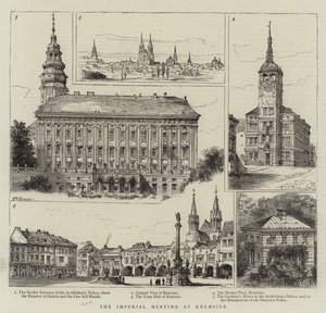 La reunión imperial en Kremsier de Henry William Brewer